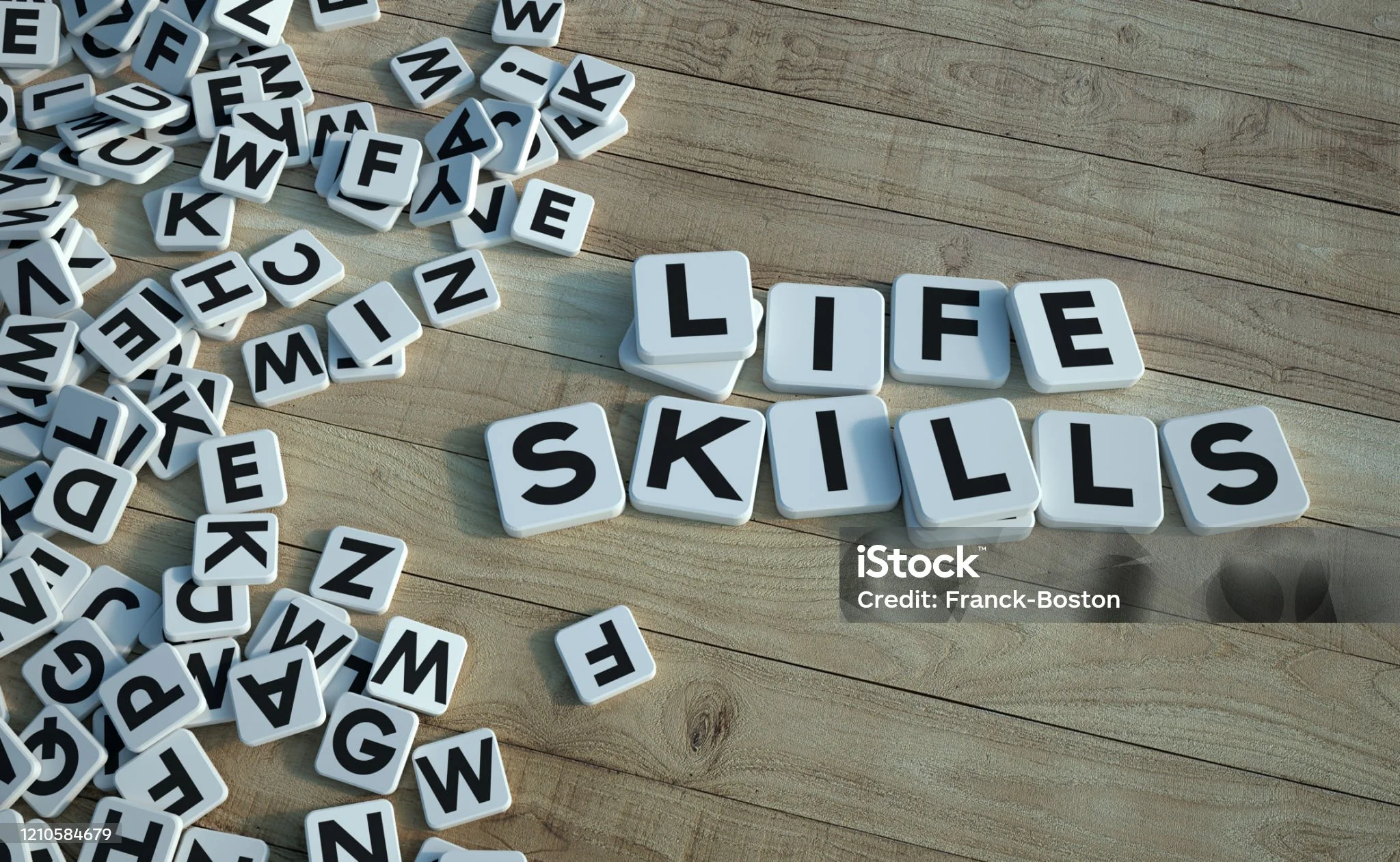 Illustration representing essential life skills and personal growth, encouraging individuals to Stop Chasing Echoes and create their own unique path.