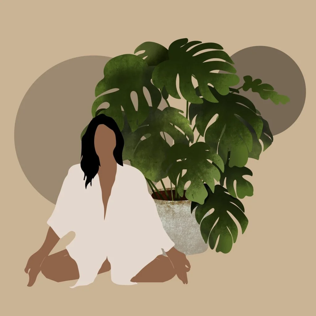 Mindfulness practice supporting daily habits for a calm mind, helping reduce stress, improve focus, and create a peaceful, balanced life.